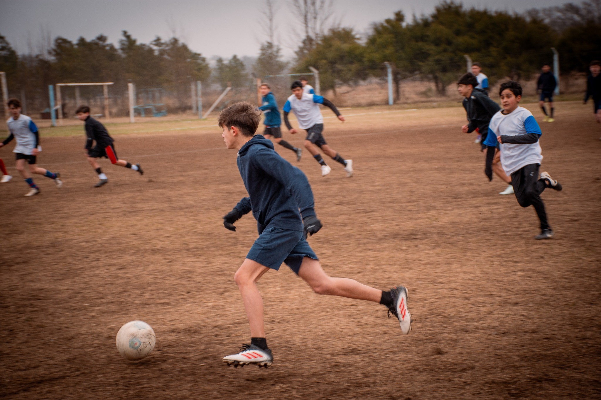 EL FUTBOL MASCULINO DIJO PRESENTE EN LOS JUEGOS DEPORTIVOS DE LA CIUDAD.