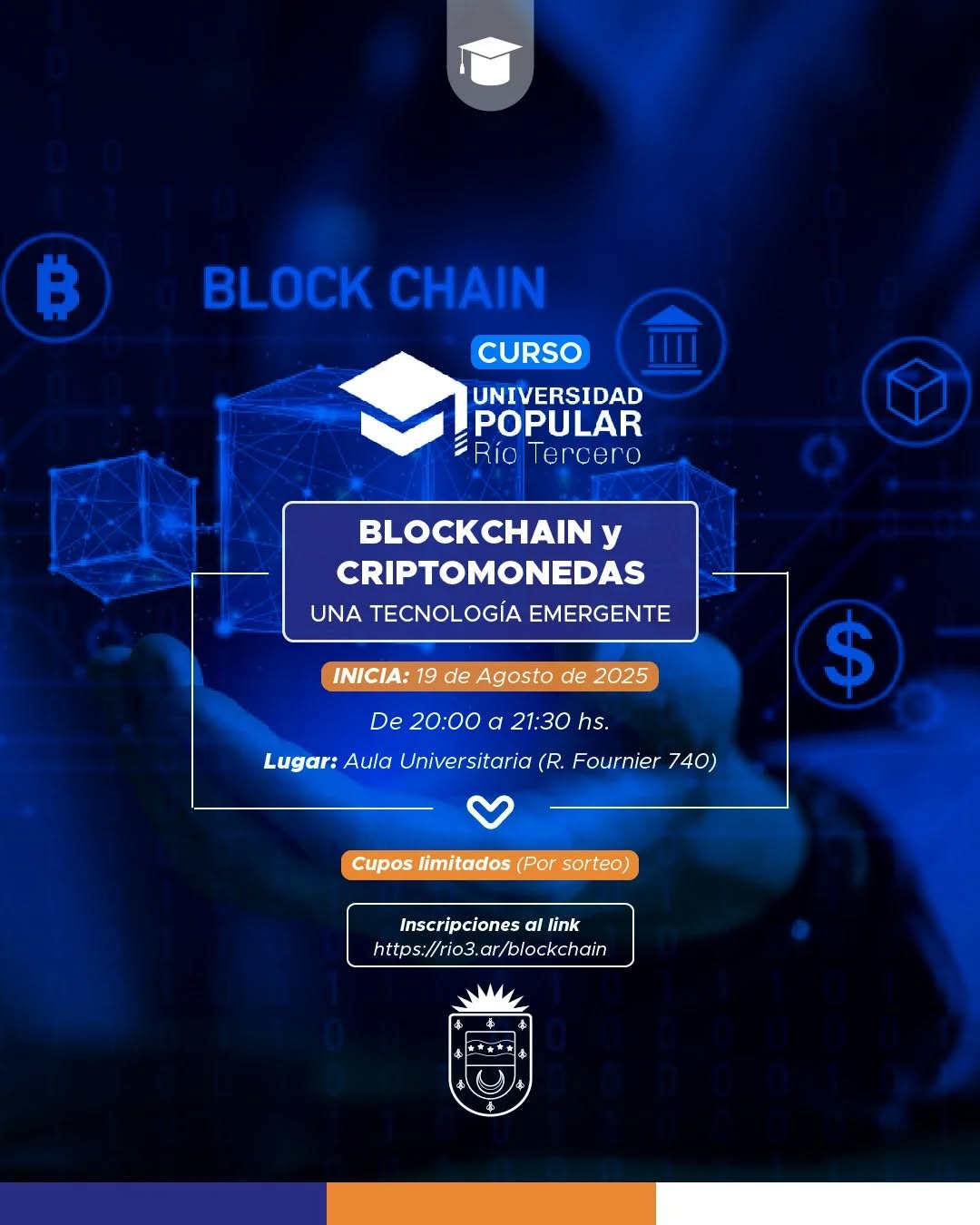 TALLER “BLOCKCHAIN Y CRIPTOMONEDAS: UNA TECNOLOGÍA EMERGENTE”