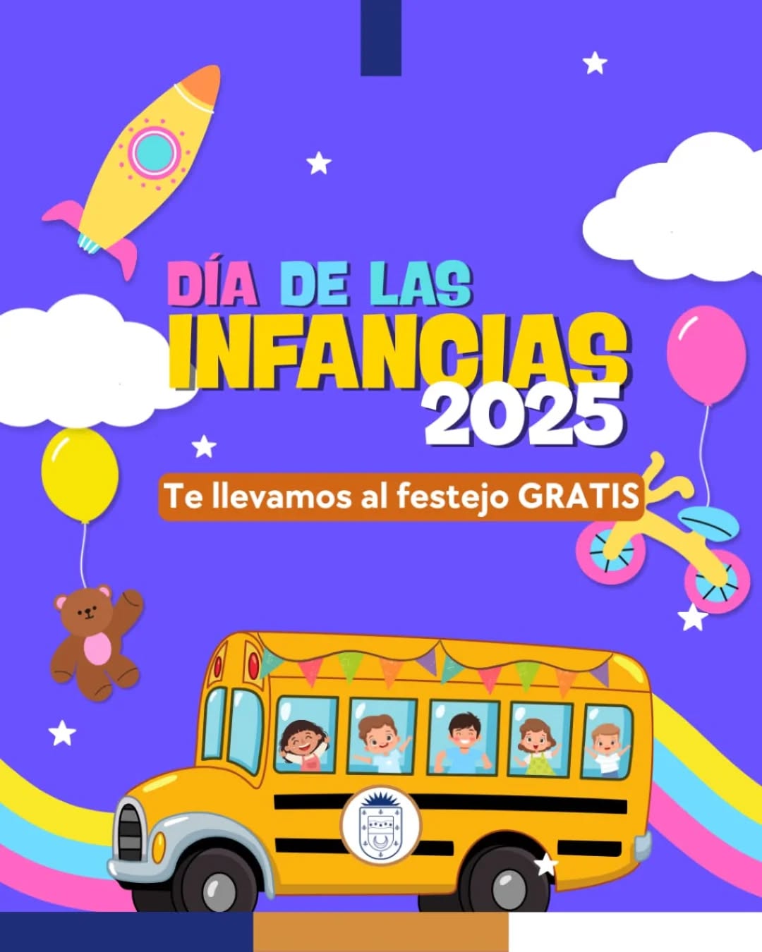EL DOMINGO TE LLEVAMOS A LA FIESTA DE LAS INFANCIAS