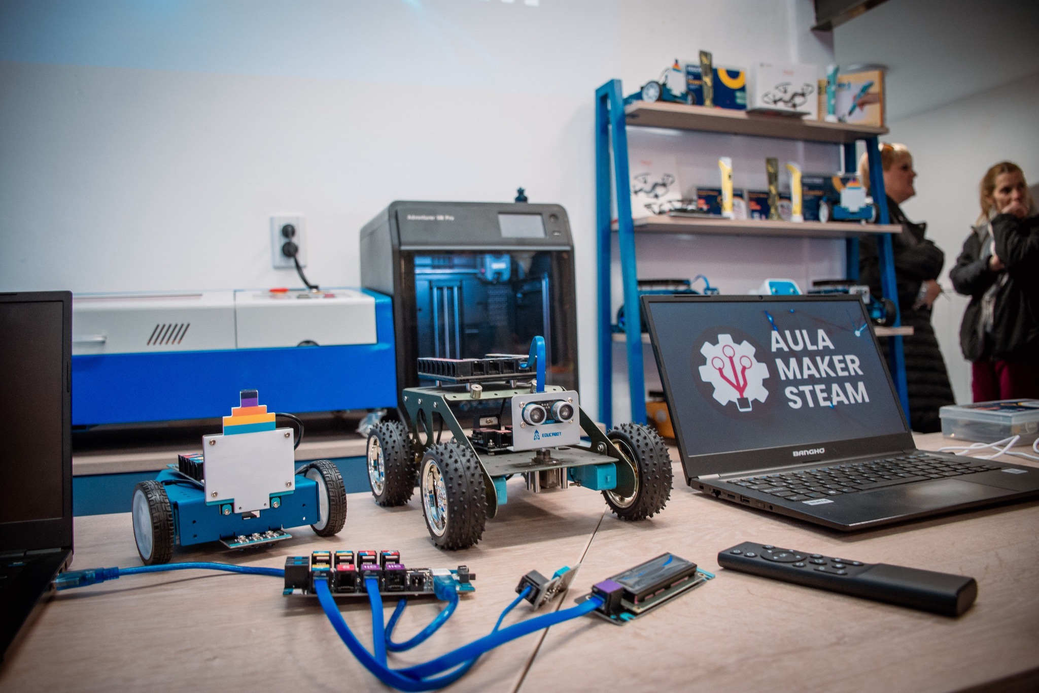INAUGURAMOS EL AULA MAKER STEAM