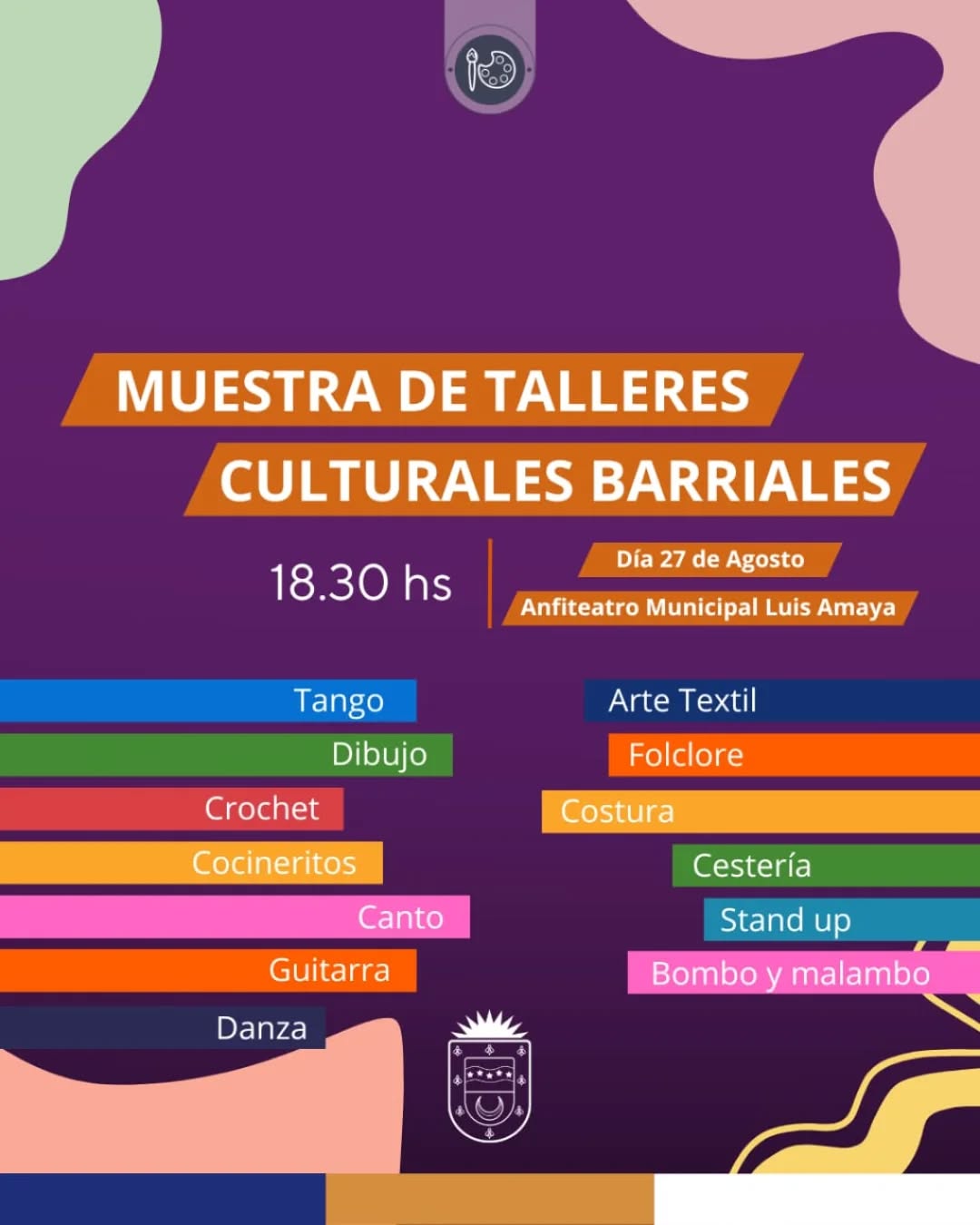MUESTRA DE MITAD DE AÑO DE LOS TALLERES CULTURALES