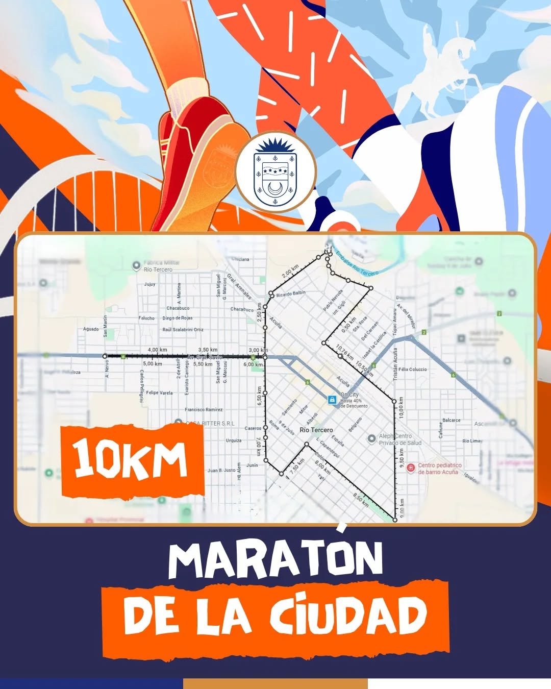 ¡CONOCÉ LOS RECORRIDOS DE LA MARATÓN DE LA CIUDAD 2025!