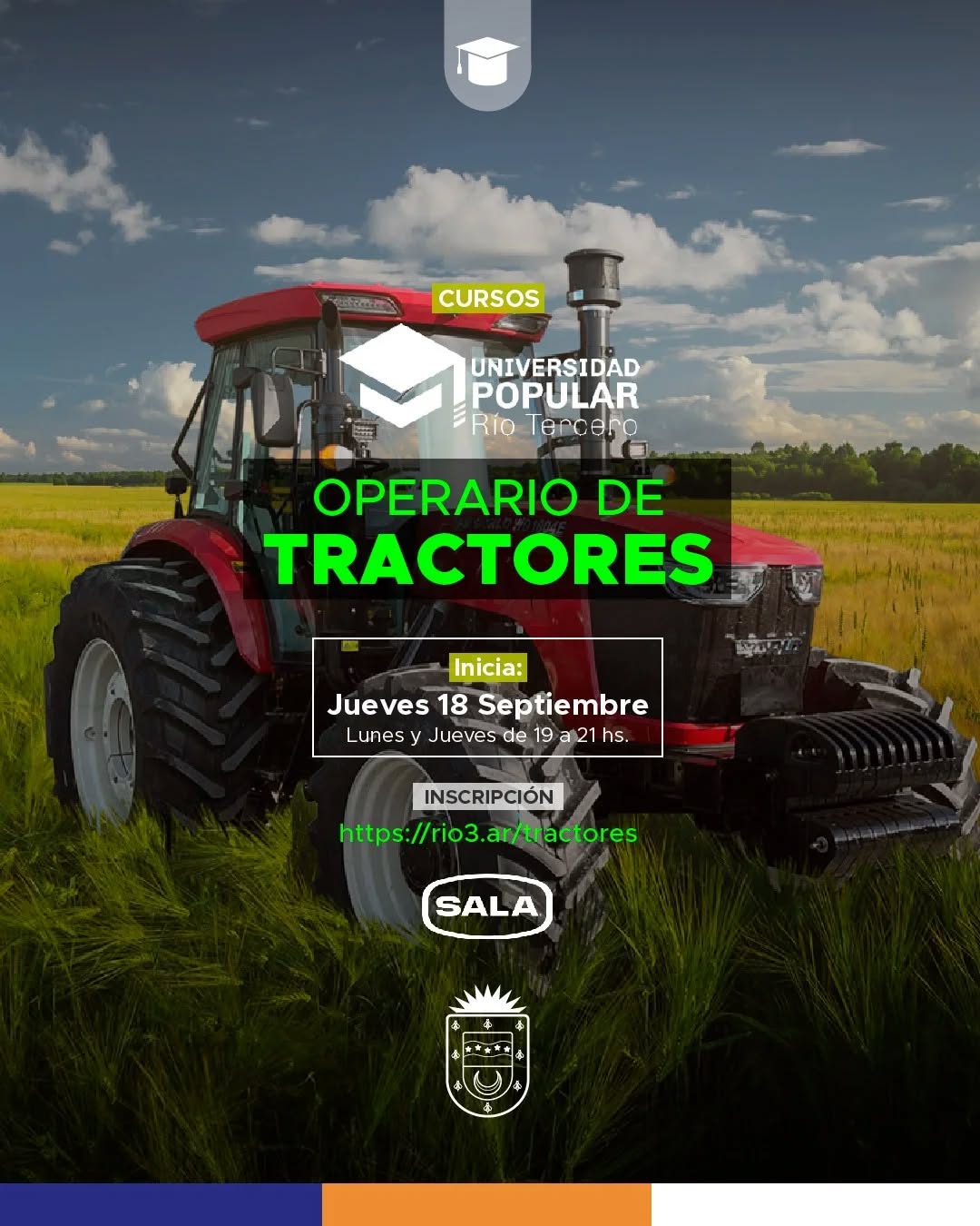 NUEVO CURSO: OPERARIO DE TRACTORES